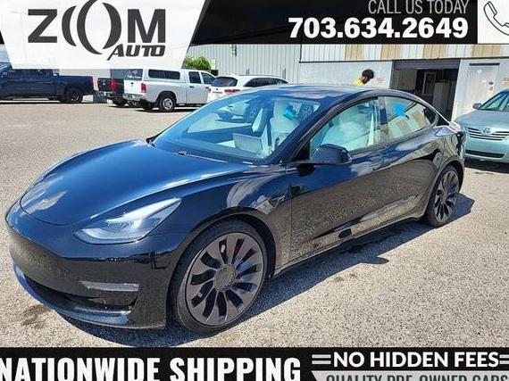 TESLA MODEL 3 2022 5YJ3E1EC1NF248287 image